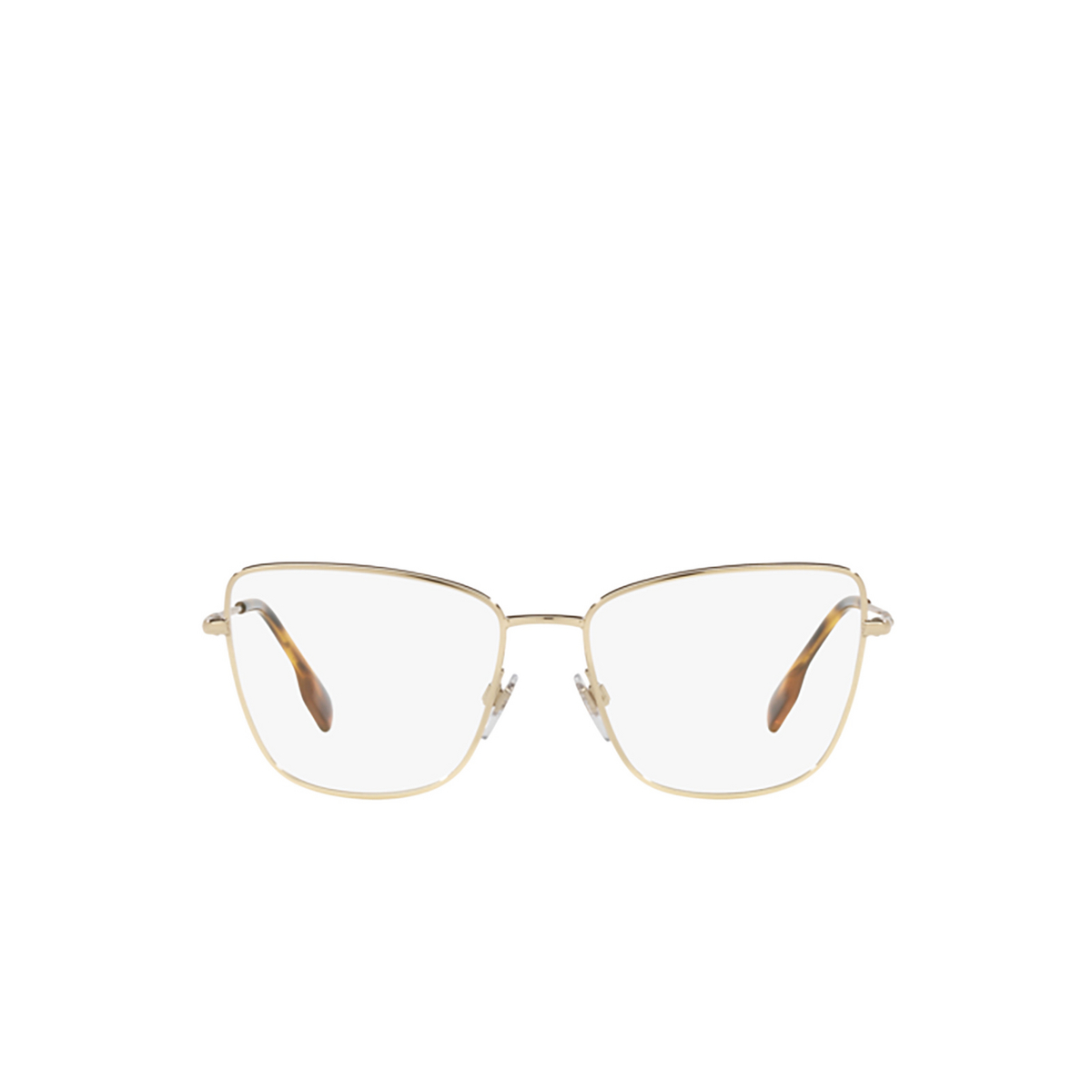 Burberry BEA Eyeglasses 1109 Light Gold - front view