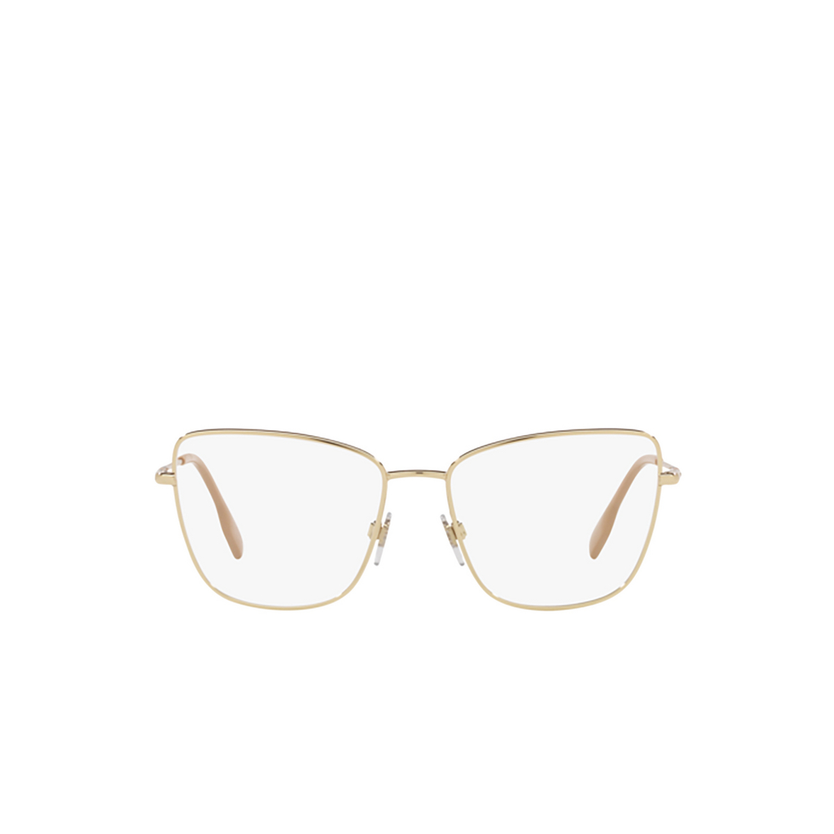 Burberry BEA Eyeglasses 1338 Light Gold - front view