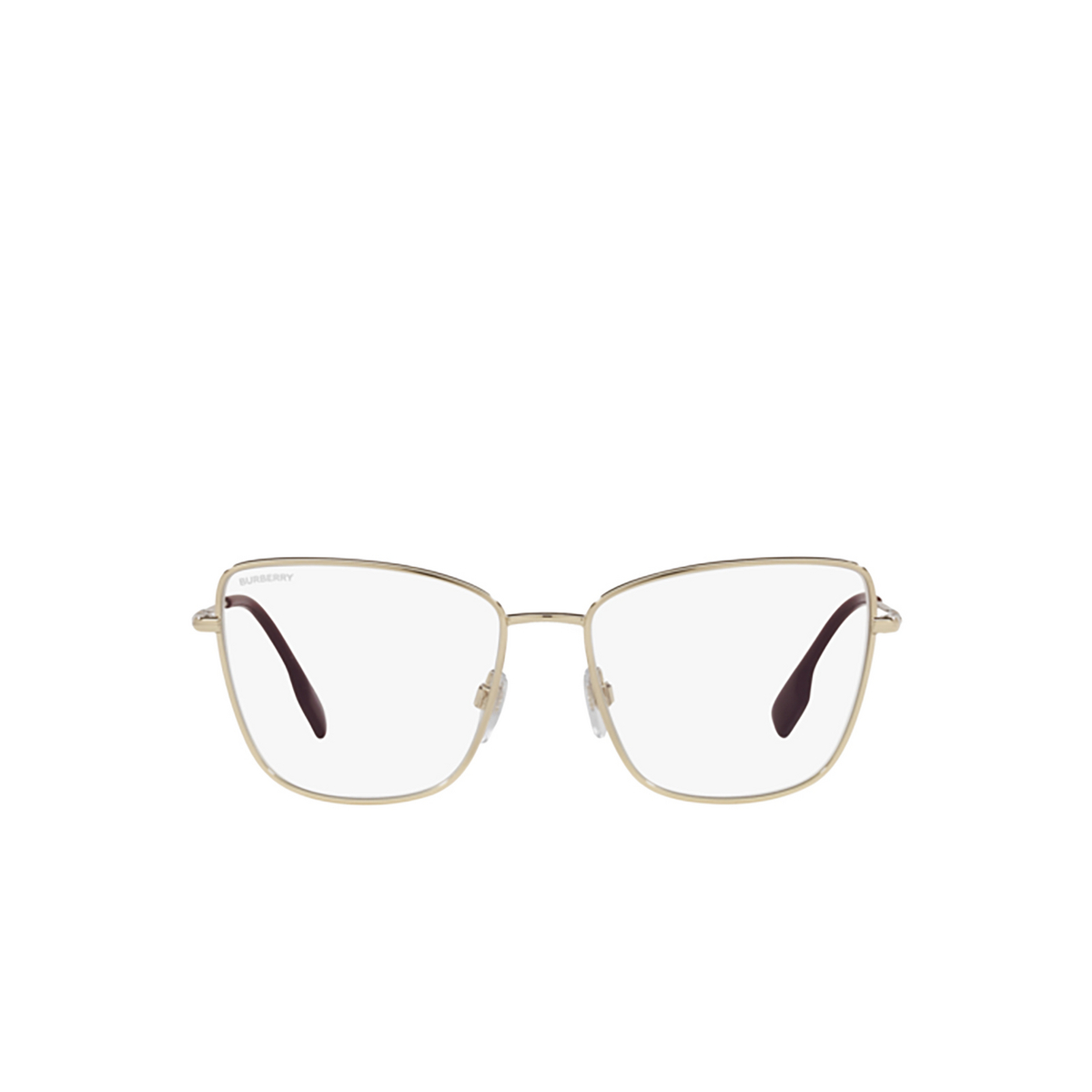 Burberry BEA Eyeglasses 1339 Light Gold - front view
