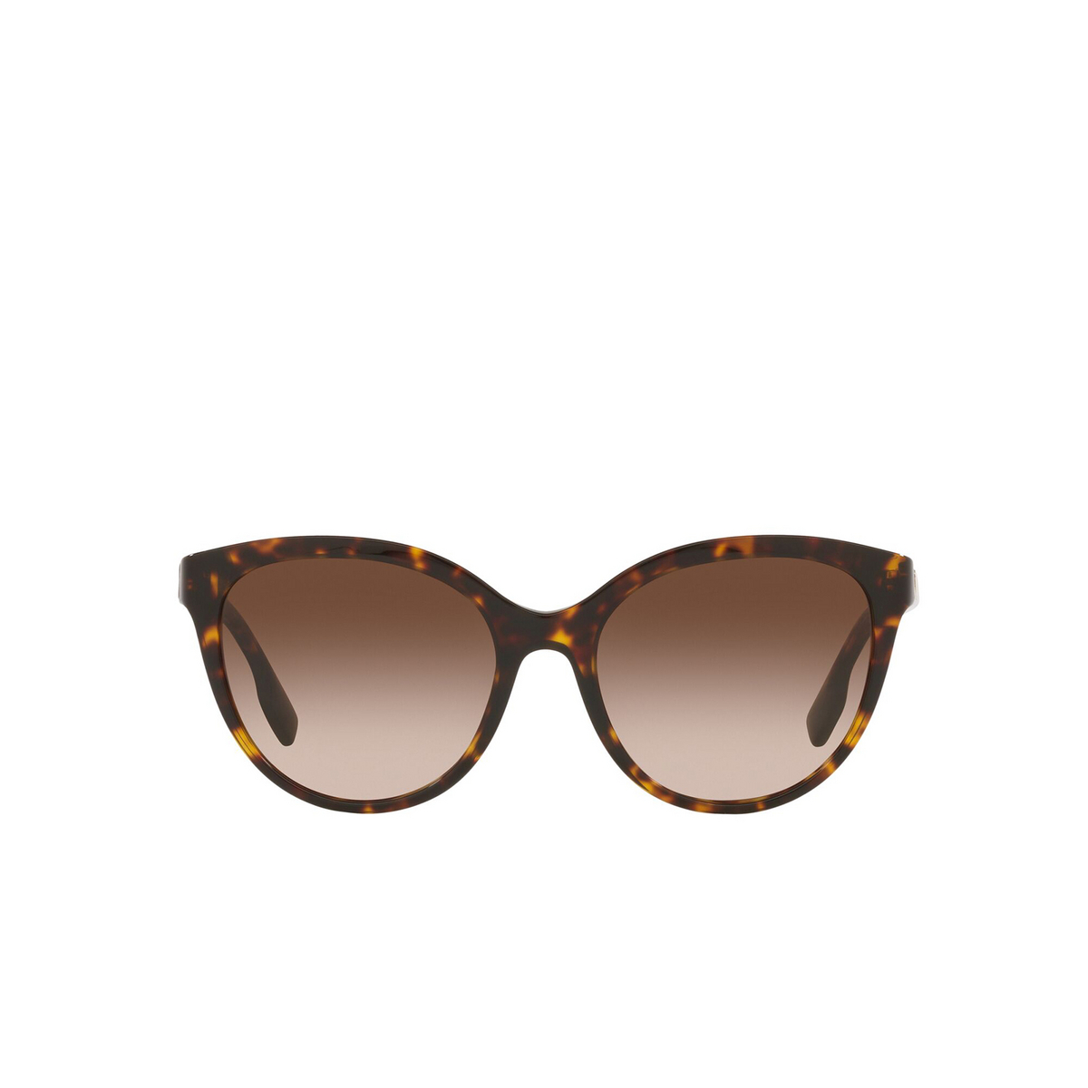 Burberry® Cat-eye Sunglasses: BE4365 Betty color 300213 Dark Havana - front view