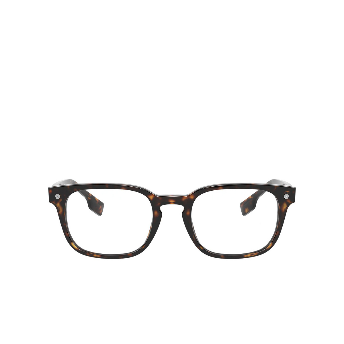 Burberry® Square Eyeglasses: Carlyle BE2335 color Dark Havana 3002 - front view.