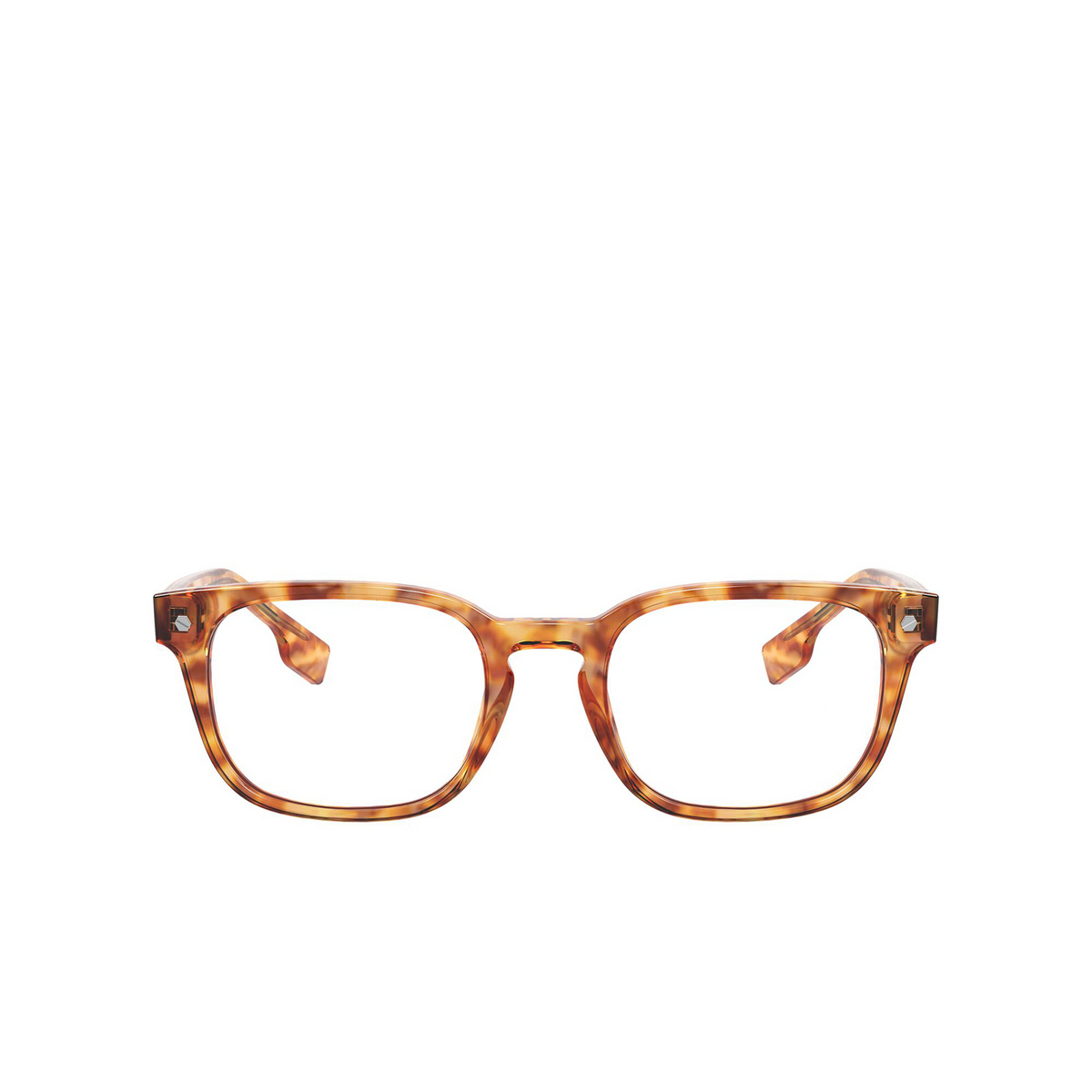 Burberry® Square Eyeglasses: Carlyle BE2335 color Light Havana 3908 - front view.