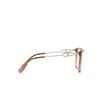 Gafas graduadas Burberry CAROL 3173 opal brown gradient - Miniatura del producto 3/4