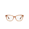 Occhiali da vista Burberry CAROLINE 3915 brown - anteprima prodotto 1/4