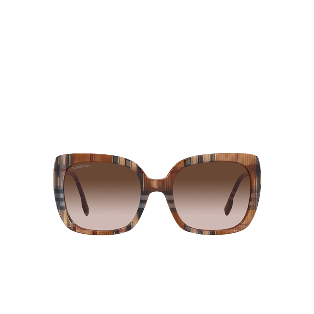 Burberry CAROLL Sunglasses 400513 Brown Check - front view