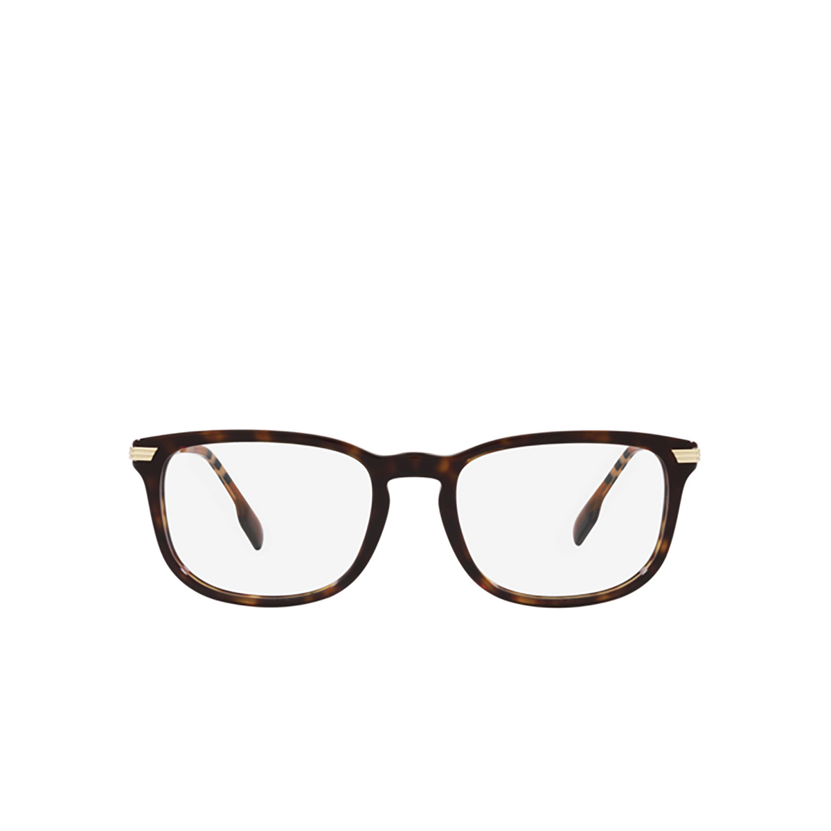 Burberry CEDRIC Eyeglasses 3002 Dark Havana - front view