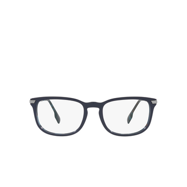 Burberry CEDRIC Eyeglasses 3956 top blue on navy check - front view