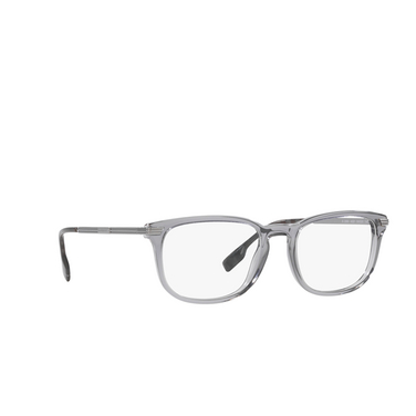 Burberry CEDRIC Eyeglasses 4021 grey - three-quarters view