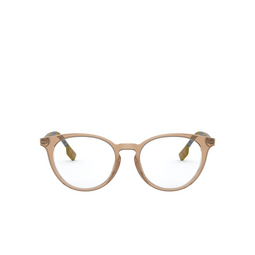 Burberry® Round Eyeglasses: Chalcot BE2318 color Transparent Brown 3856.
