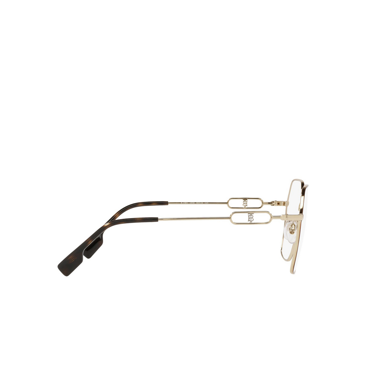 Burberry® Irregular Eyeglasses: Charley BE1361 color Dark Havana 1328 - product thumbnail 3/3.