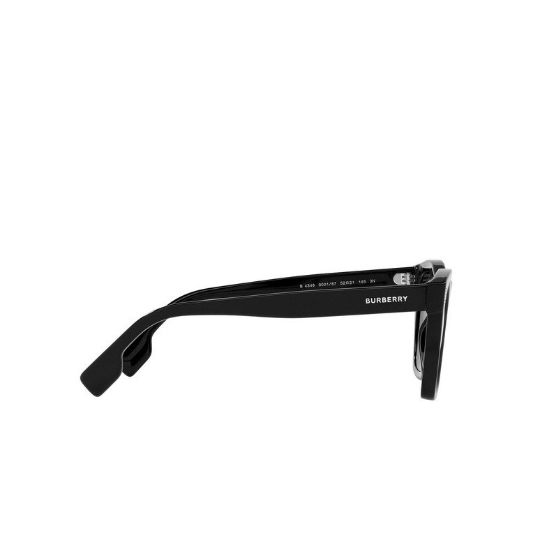 Burberry COOPER Sunglasses 300187 black - 3/4