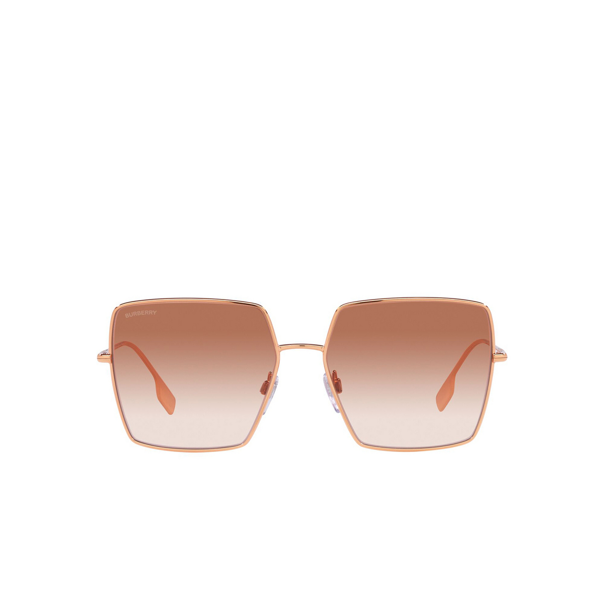 Burberry DAPHNE Sunglasses 133713 Rose Gold - front view