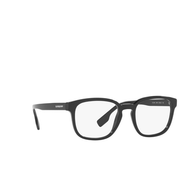 Burberry EDISON Eyeglasses 3878 black - three-quarters view