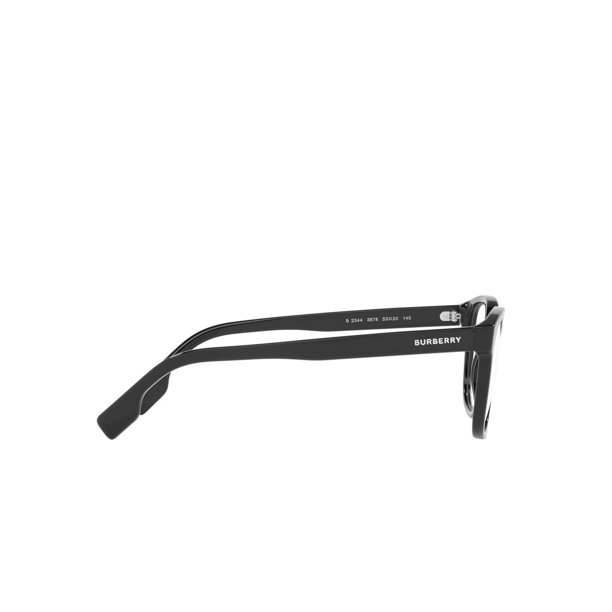 Burberry EDISON Eyeglasses 3878 Black - 3/4