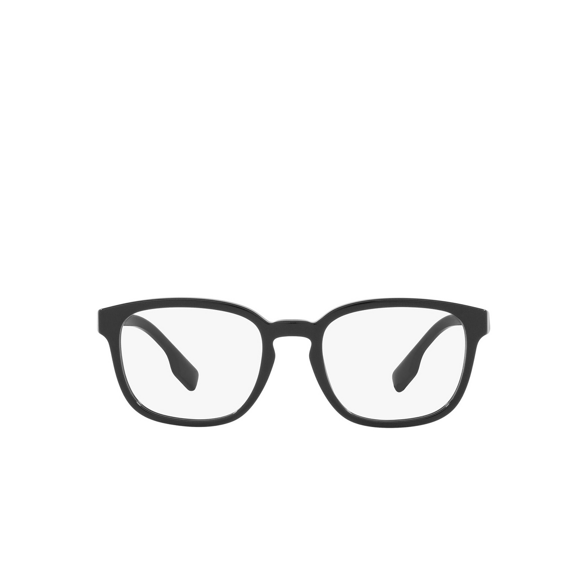 Burberry® Square Eyeglasses: Edison BE2344 color Black 3878 - front view.