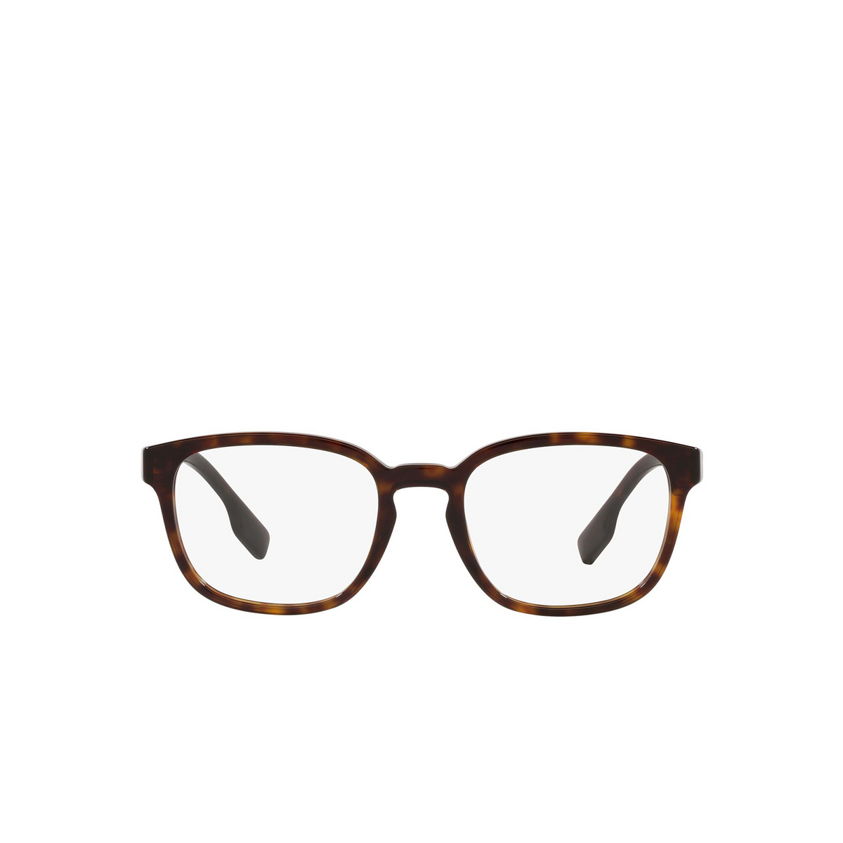 Burberry® Square Eyeglasses: Edison BE2344 color Dark Havana 3920 - front view.