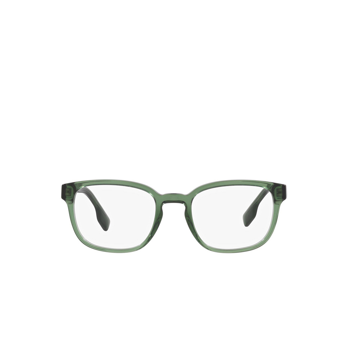 Burberry® Square Eyeglasses: Edison BE2344 color Green 3954 - front view.