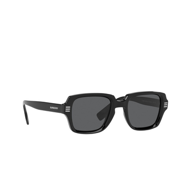 Burberry ELDON Sonnenbrillen 300187 black - Dreiviertelansicht