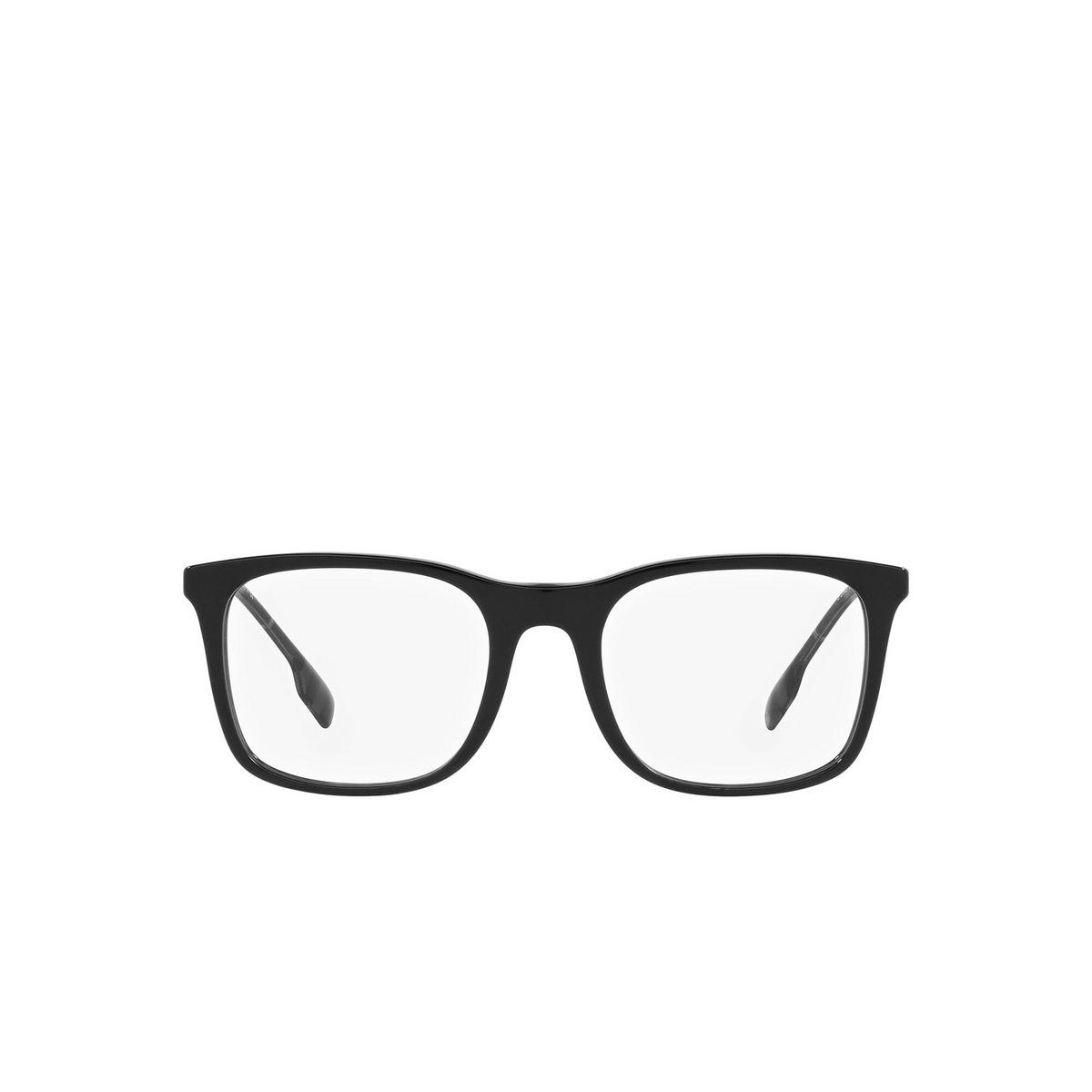 Burberry® Square Eyeglasses: Elgin BE2343 color Black 3001 - front view.