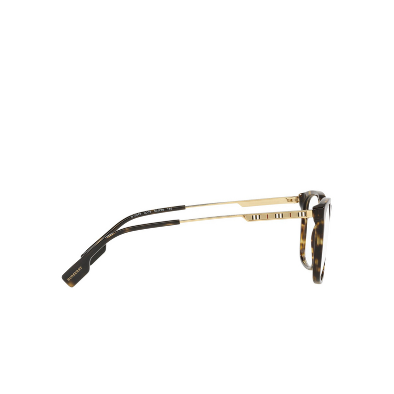 Burberry ELGIN Eyeglasses 3002 dark havana - 3/4