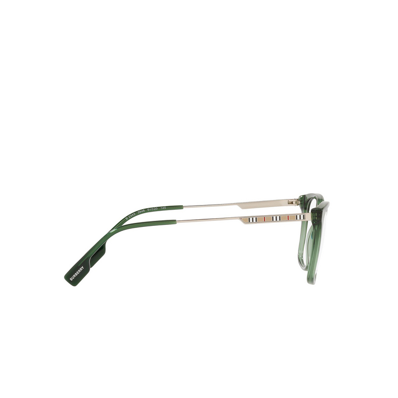 Burberry ELGIN Eyeglasses 3946 green - 3/4