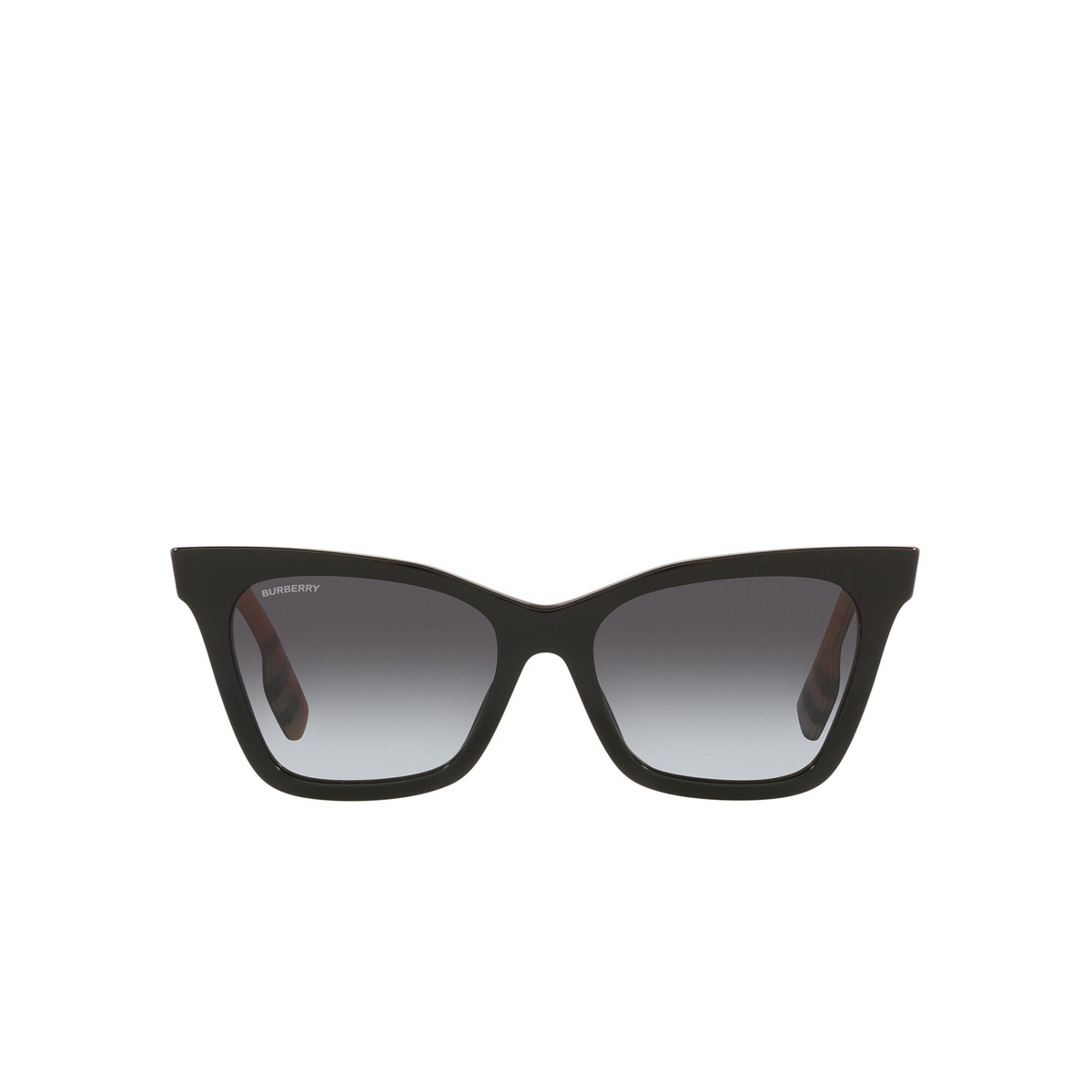 Burberry ELISA Sunglasses 39428G Black - front view