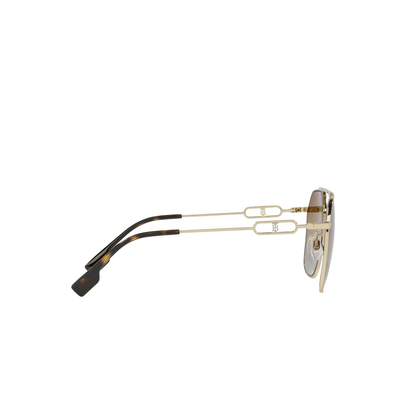 Occhiali da sole Burberry EMMA 1109T5 light gold - 3/4