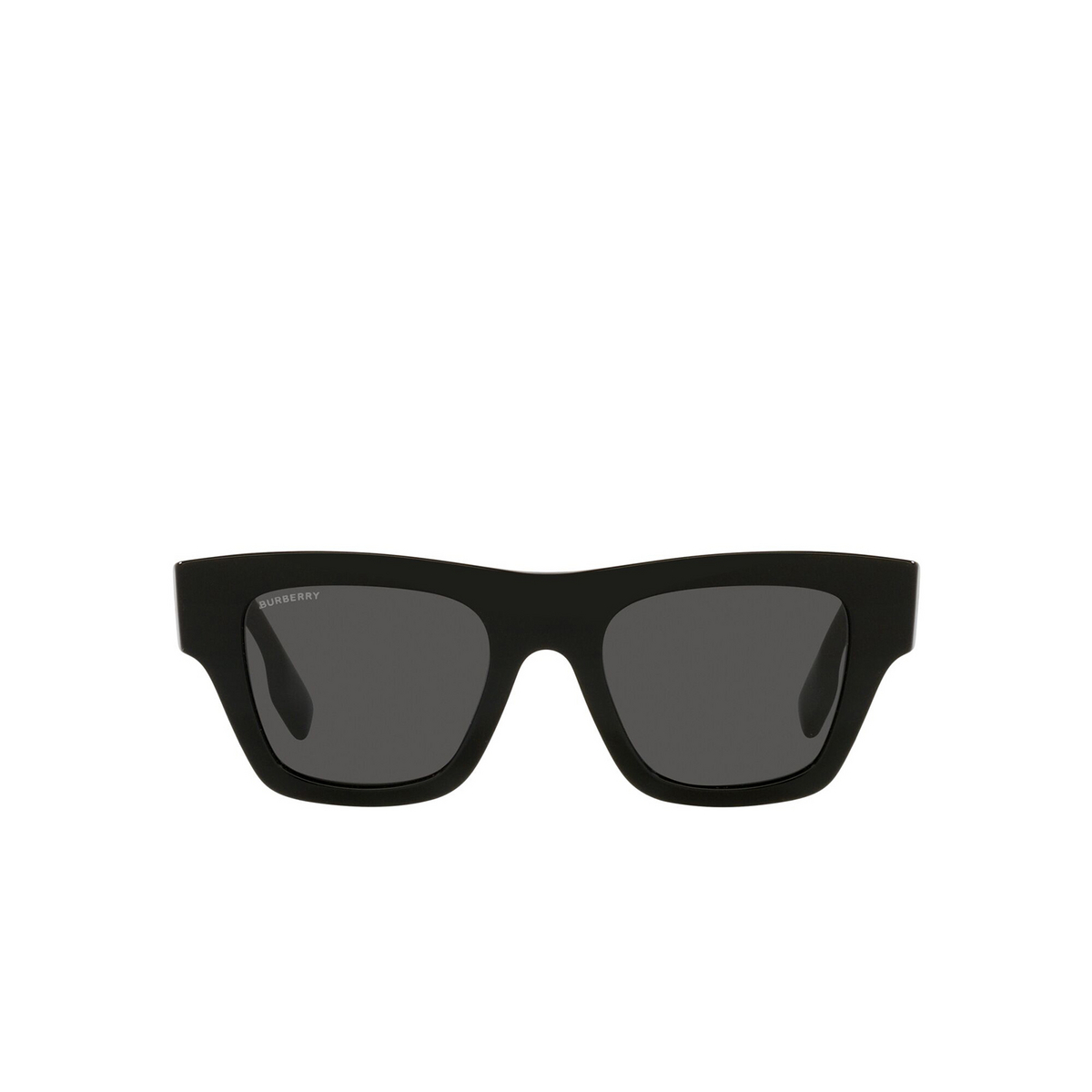 Burberry® Square Sunglasses: Ernest BE4360 color Black 399387 - 1/3.