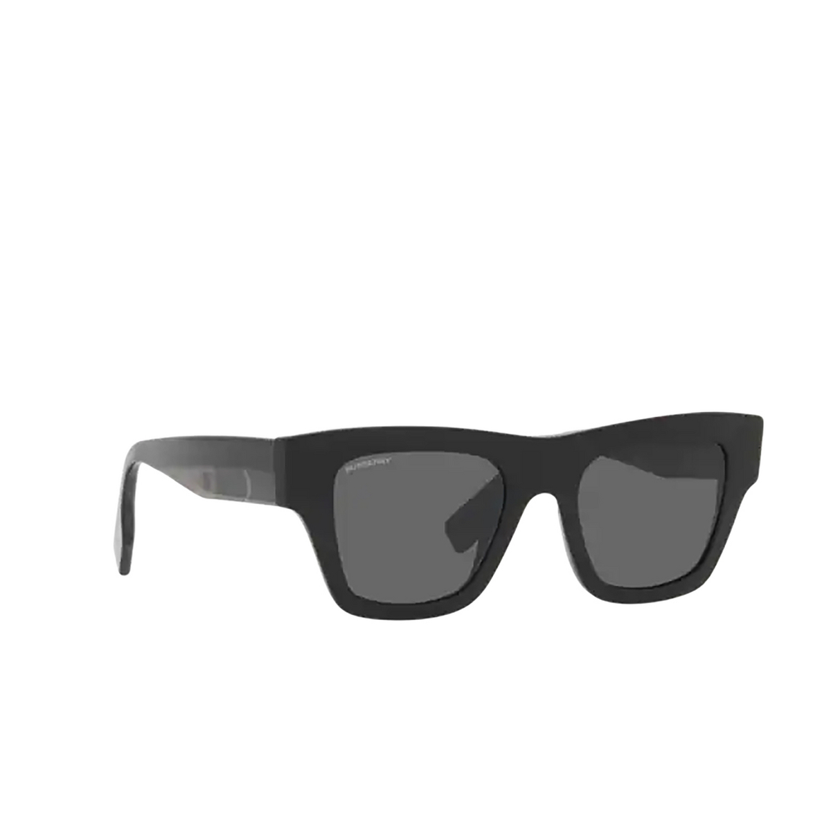 Burberry ERNEST Sunglasses 399687 Black - three-quarters view