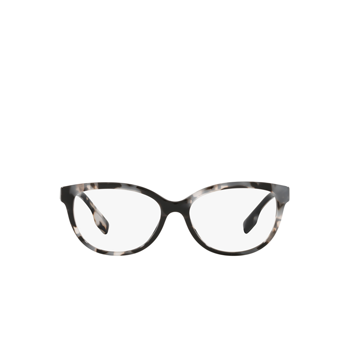 Burberry ESME Eyeglasses 3983 Top Check / Striped Havana - front view