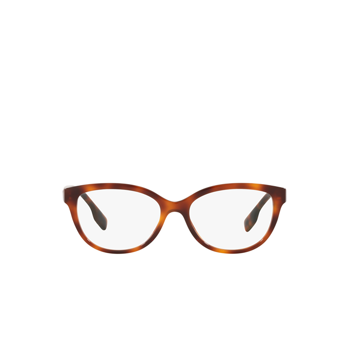 Burberry ESME Eyeglasses 3985 Light Havana - front view