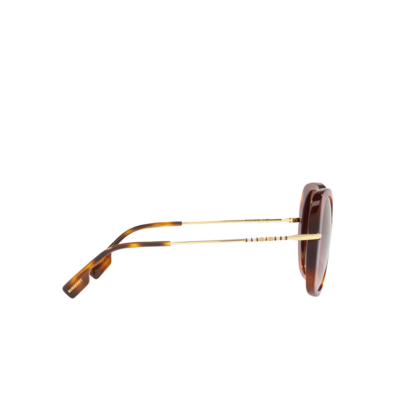 Burberry EUGENIE Sunglasses 331613 light havana - 3/4