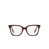 Burberry EVELYN Eyeglasses 3945 bordeaux - product thumbnail 1/4