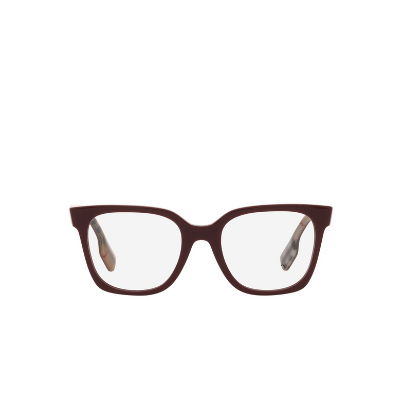 Burberry EVELYN Eyeglasses 3945 bordeaux - 1/4