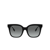 Gafas de sol Burberry EVELYN 300111 black - Miniatura del producto 1/4