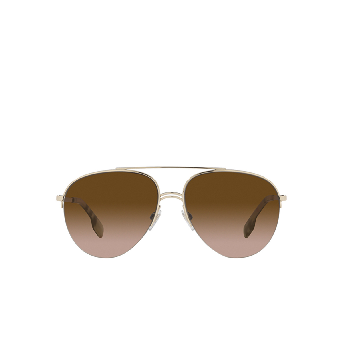 Burberry FERRY Sunglasses 132513 Light Gold - front view