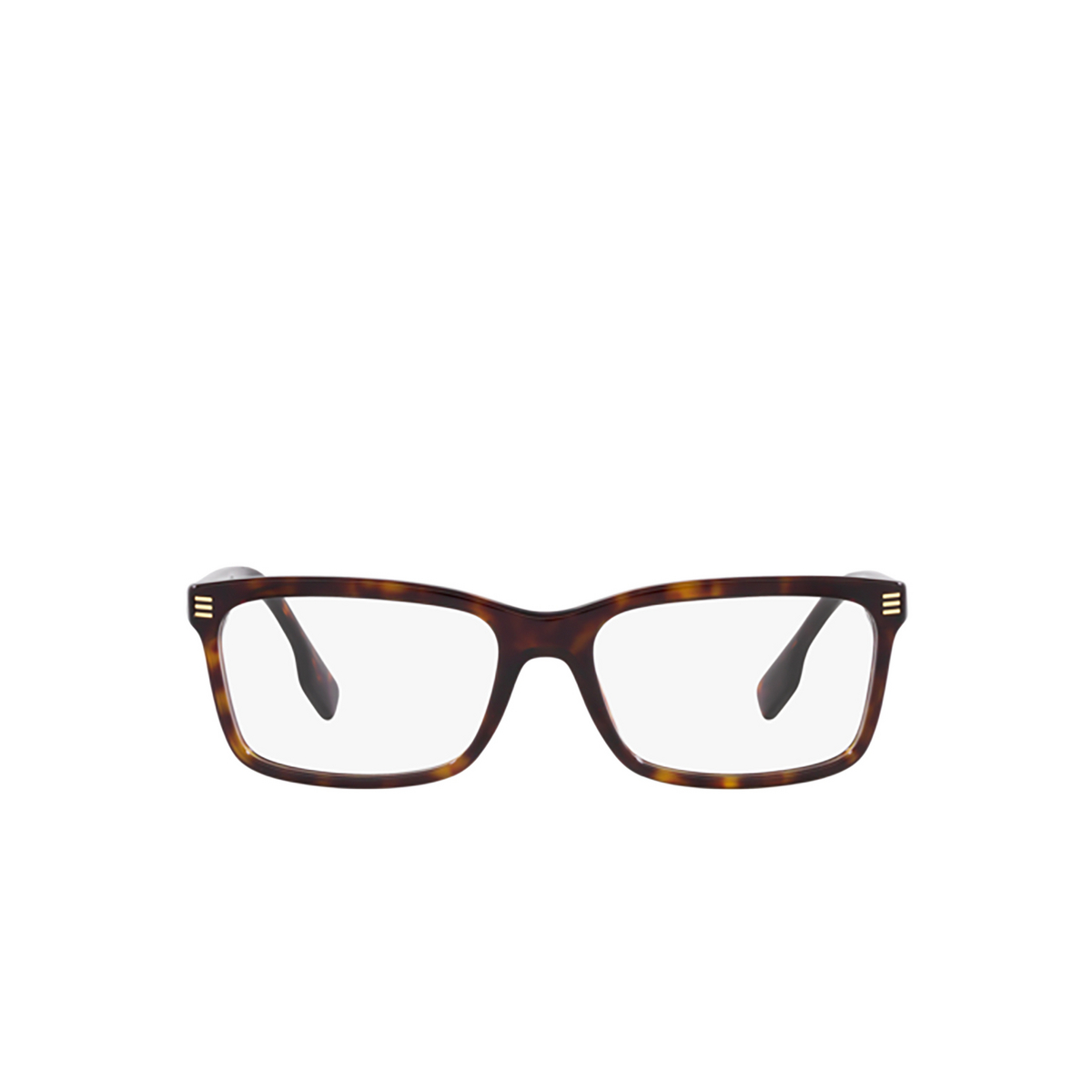Burberry FOSTER Eyeglasses 3002 Dark Havana - front view
