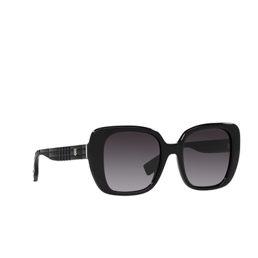 Gafas de sol Burberry HELENA 30018G black - Vista tres cuartos