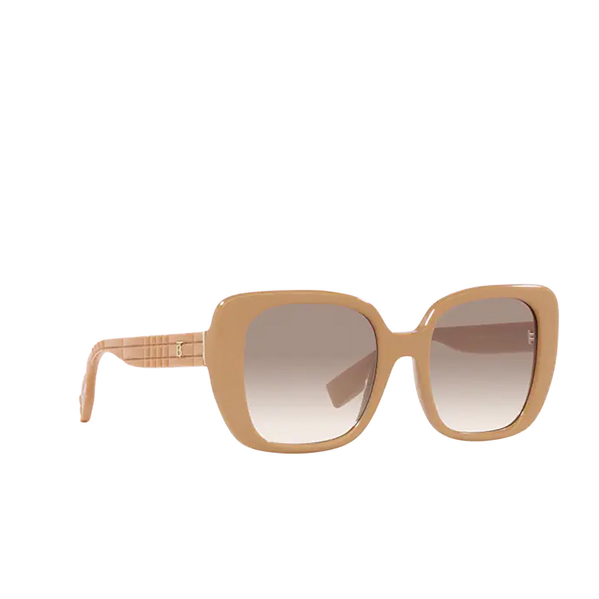 Burberry HELENA Sunglasses 399013 Beige (Beige) - three-quarters view