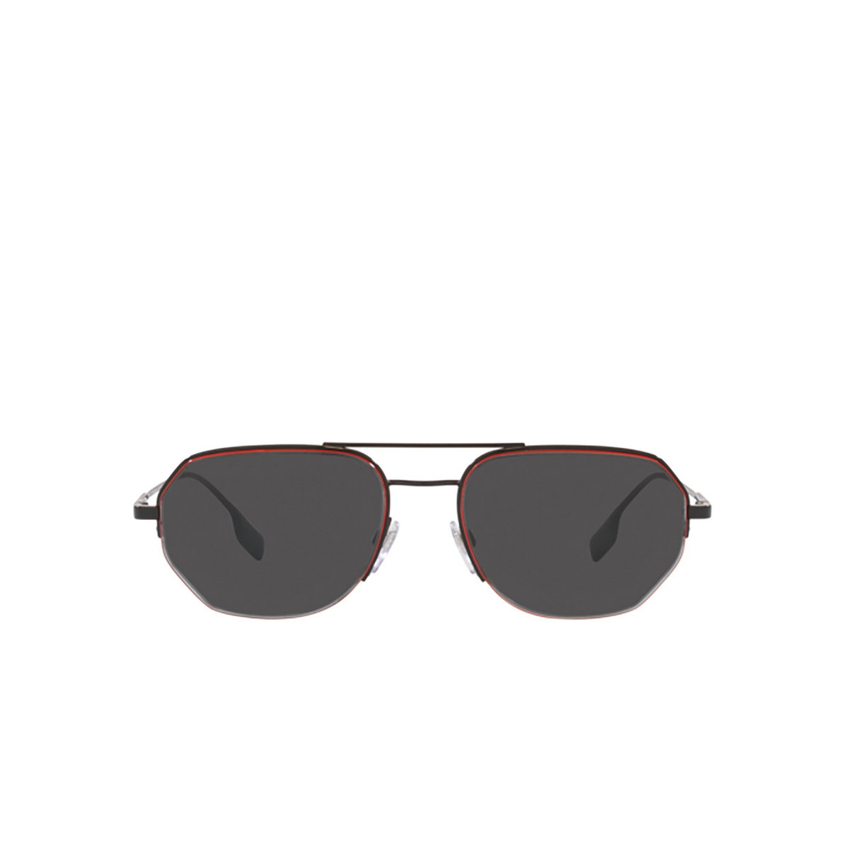 Burberry HENRY Sunglasses 100187 Black - front view