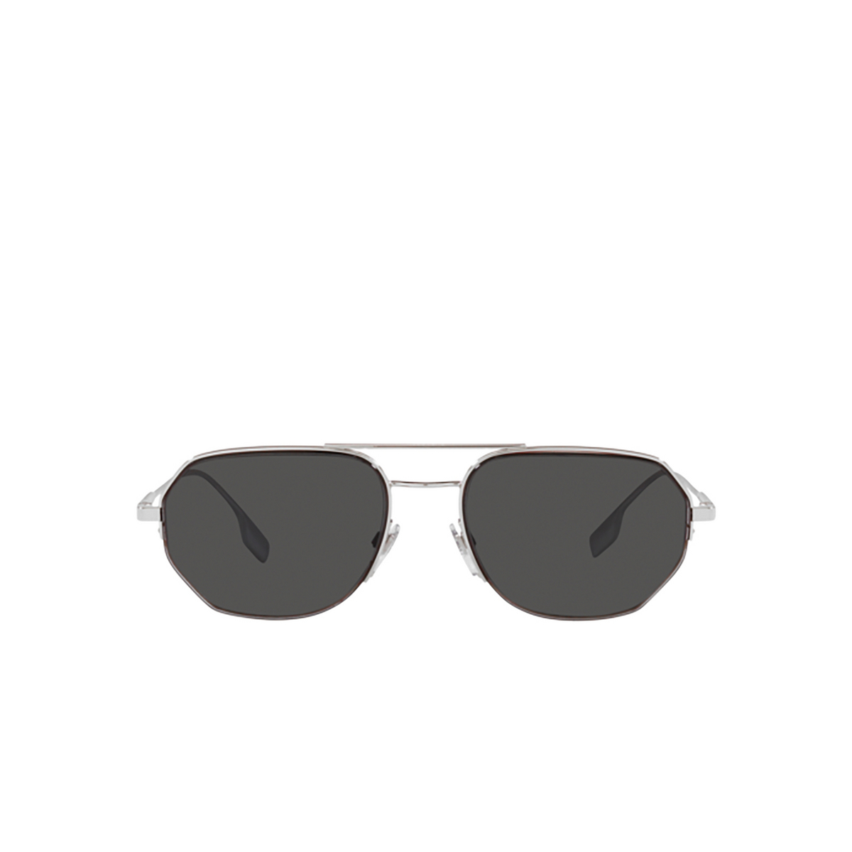 Burberry HENRY Sunglasses 100587 Silver - front view