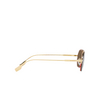 Occhiali da sole Burberry HENRY 110973 light gold - anteprima prodotto 3/4