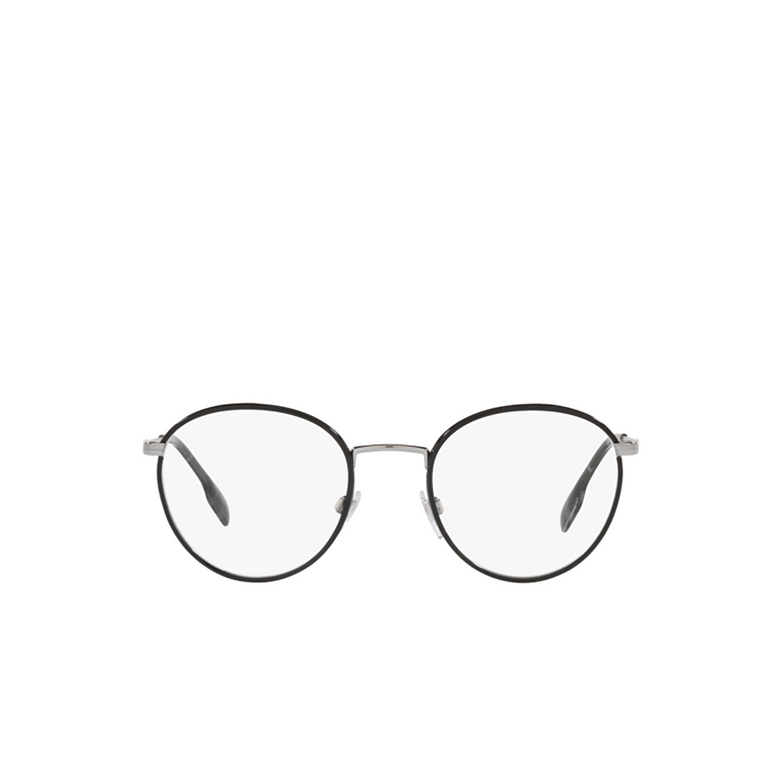 Burberry HUGO Eyeglasses 1003 gunmetal / black - 1/4
