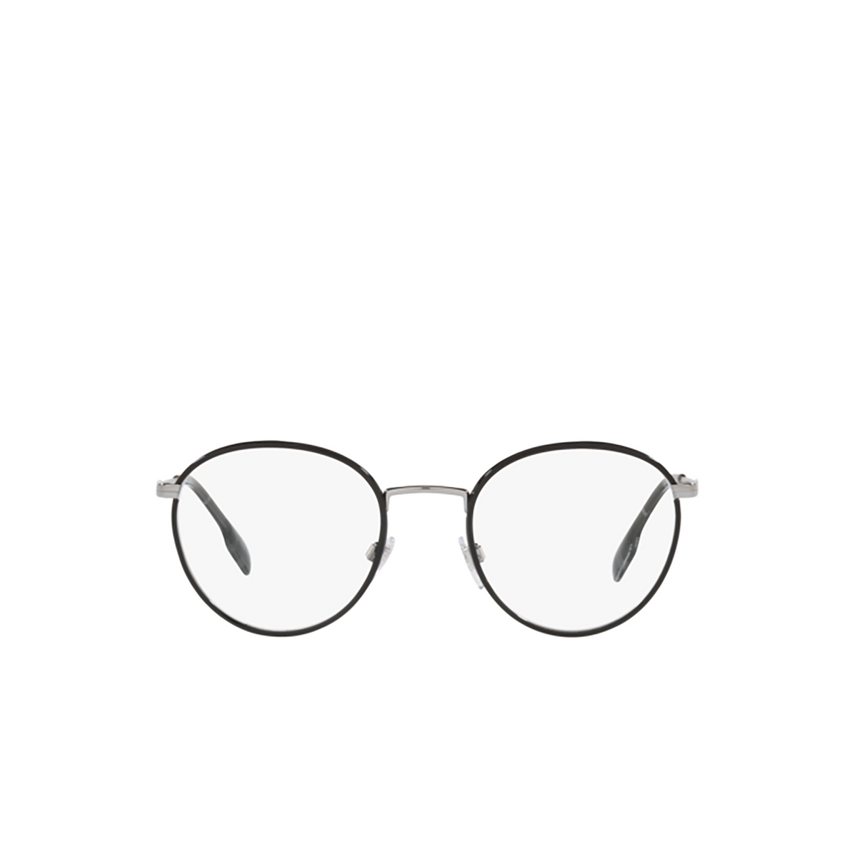 Burberry HUGO Eyeglasses 1003 Gunmetal / Black - front view