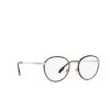 Burberry HUGO Eyeglasses 1109 light gold / dark havana - product thumbnail 2/4