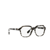 Burberry ISABELLA Eyeglasses 3978 white / black - product thumbnail 2/4