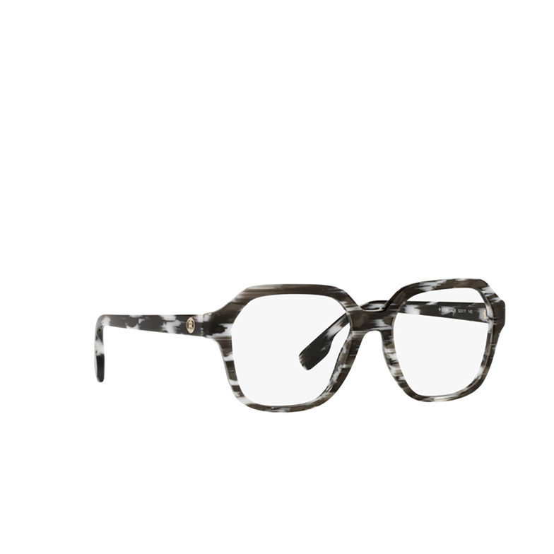 Burberry ISABELLA Eyeglasses 3978 white / black - 2/4
