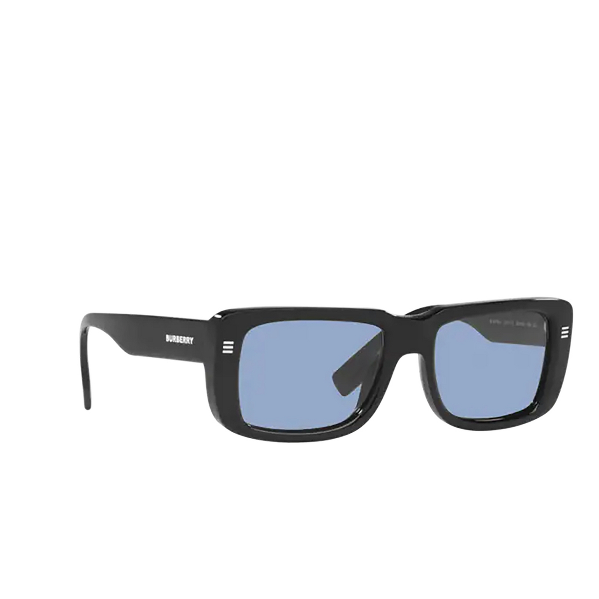 Burberry JARVIS Sunglasses 300172 Black - three-quarters view