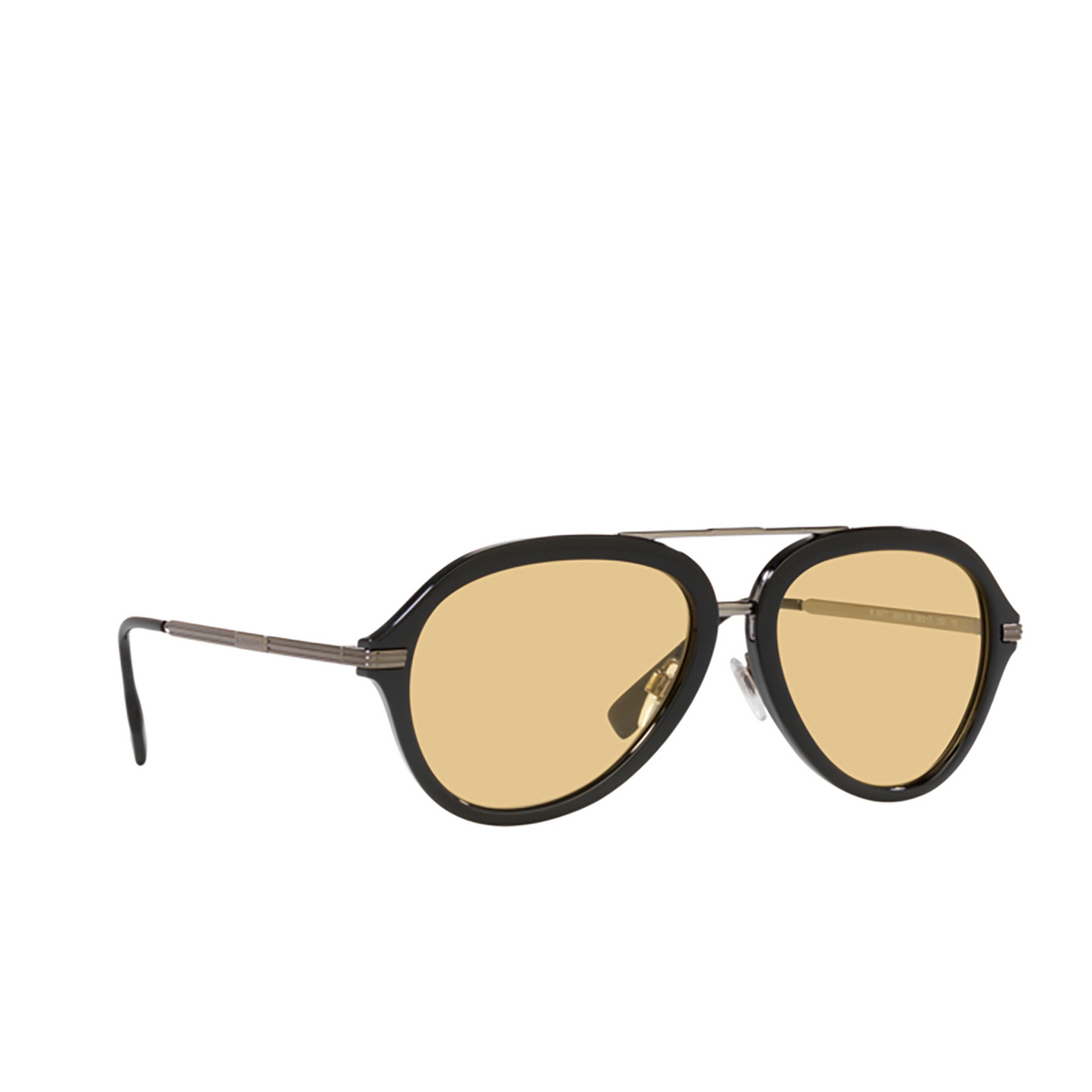 Burberry JUDE Sunglasses 3001/8 Black - three-quarters view
