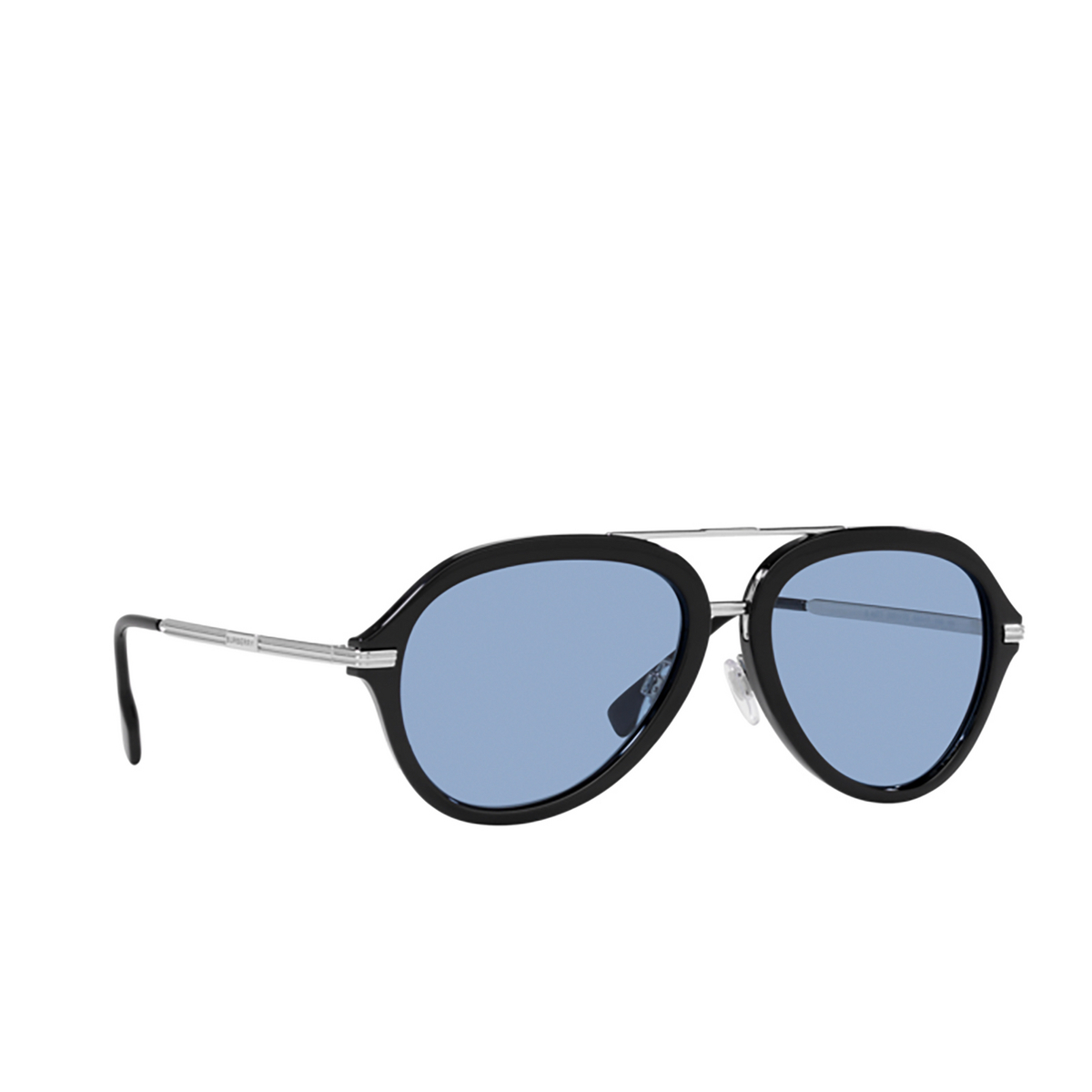 Burberry JUDE Sunglasses 300172 Black - three-quarters view